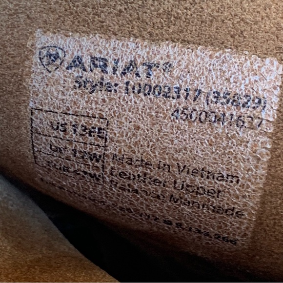 Ariat Men’s Rambler Square Toe Western Boot - Picture 10 of 10